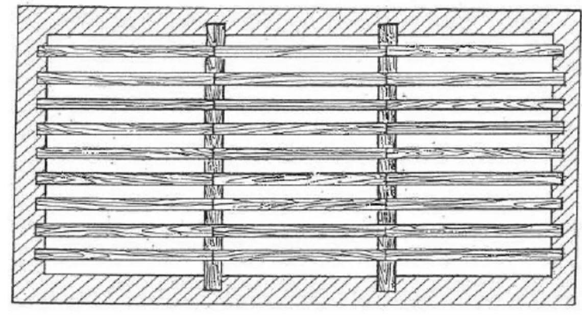 Plancher bois à travure composée