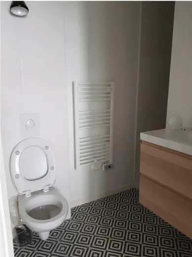 APRÈS - Carrelage après natte Schlüter