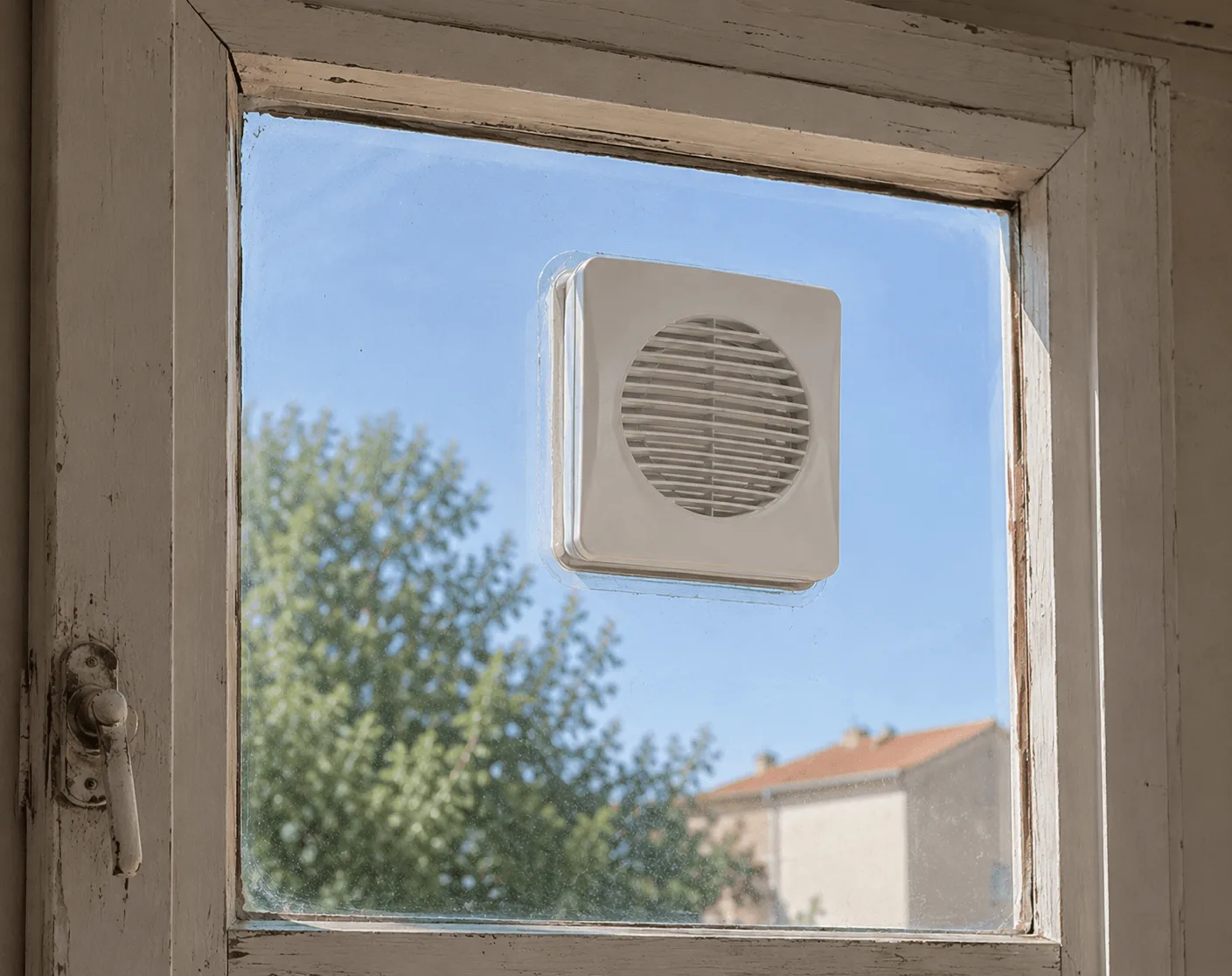 Extracteur dans une fenêtre
