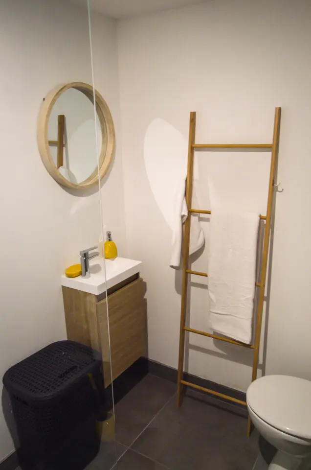 Lave-mains Happy Lapeyre + miroir rond