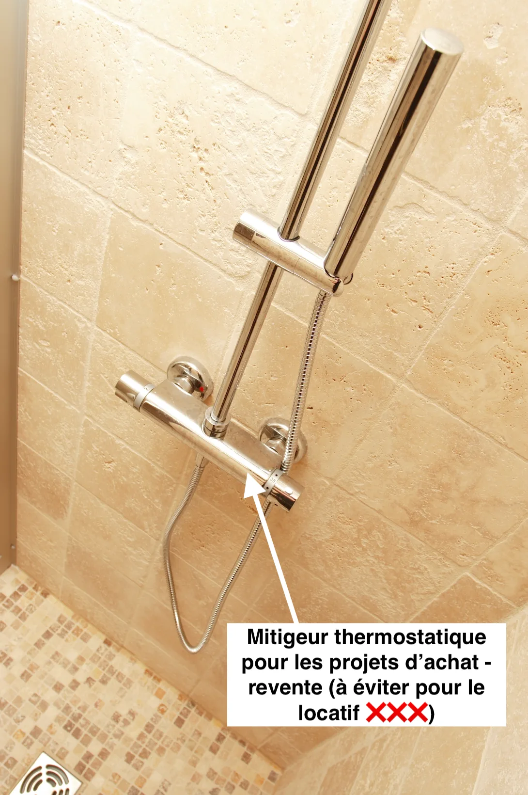Mitigeur thermostatique pour les projets d’achat-revente (à éviter pour le locatif ❌)